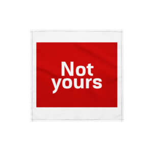 All-over print bandana