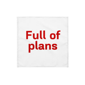 All-over print bandana