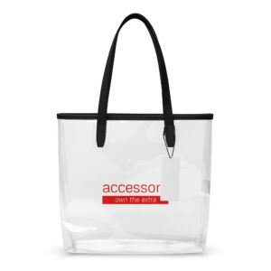 Clear tote bag