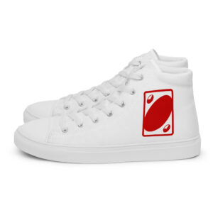 Women’s high top canvas shoes