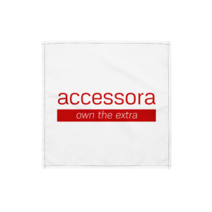 All-over print bandana "Accessora own the extra"