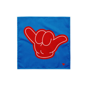 All-over print bandana "Shaka Vibes"