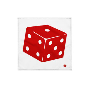 All-over print bandana "Lucky Roll"