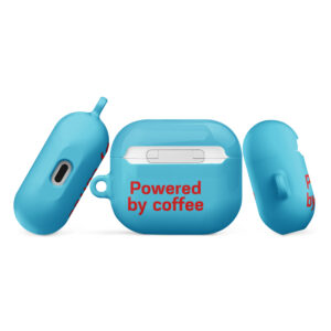Case for AirPods® "Powered by coffee"