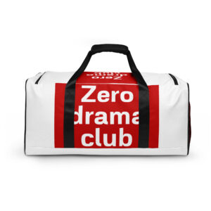 Duffle bag "Zero drama club"