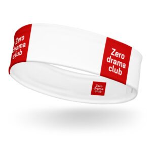 Headband "Zero drama club"