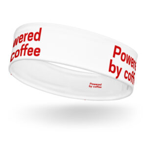 Headband "Powered by coffee"