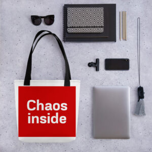 Tote bag "Chaos inside"