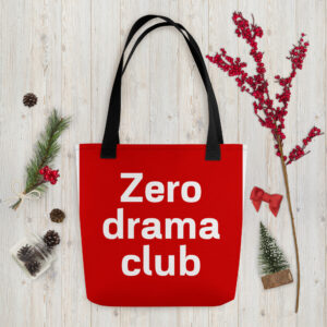 Tote bag "Zero drama club"