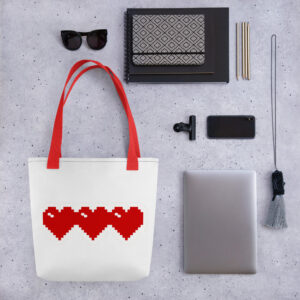 Tote bag "Love Meter"