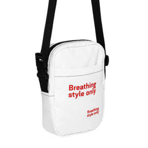 Utility crossbody bag "Breathing style only"