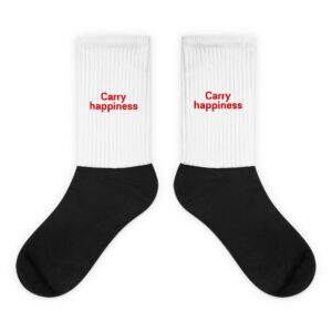 Socks "Carry happiness"