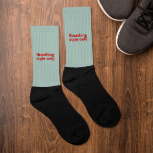 Socks "Breathing style only"