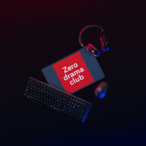 Desk mat "Zero drama club"