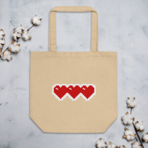 Eco Tote Bag "Love Meter"