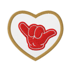 Embroidered patches "Shaka Vibes"