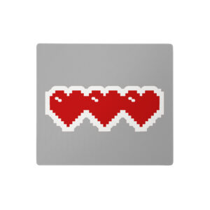 Gaming mouse pad "Love Meter"