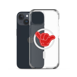 MagSafe® clear case for iPhone® "Shaka Vibes"