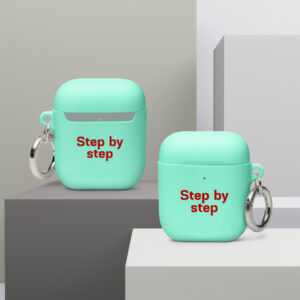 Rubber Case for AirPods® "Step by step"