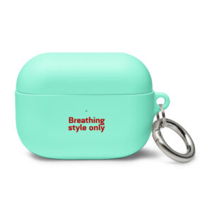 Rubber Case for AirPods® "Breathing style only"