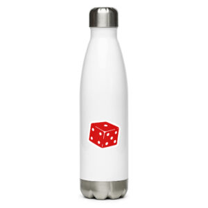 Stainless steel water bottle "Lucky Roll"