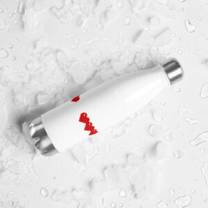 Stainless steel water bottle "Love Meter"