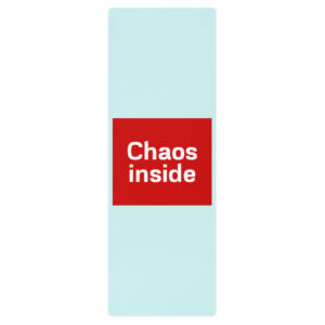 Yoga mat "Chaos inside"
