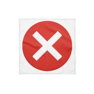 All-over print bandana