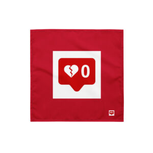 All-over print bandana "Zero Love"