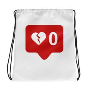 Drawstring bag "Zero Love"