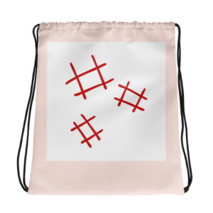 Drawstring bag "Abstract Lines"