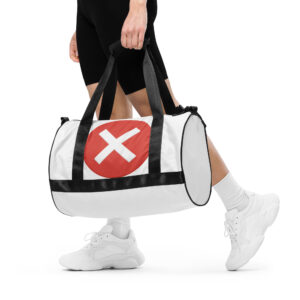 All-over print gym bag