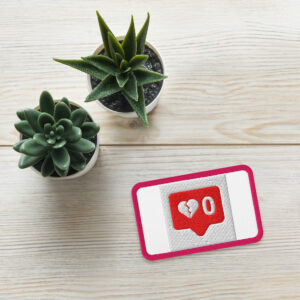 Embroidered patches "Zero Love"