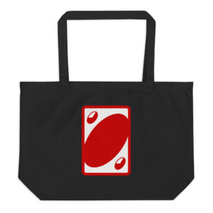 Large organic tote bag