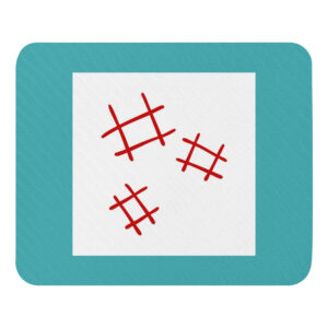 Mouse pad "Abstract Lines"