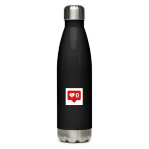 Stainless steel water bottle "Zero Love"