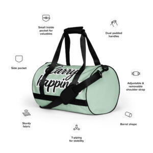 All-over print gym bag