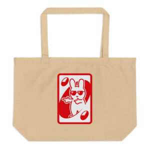 Large organic tote bag