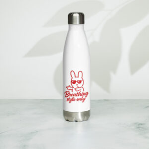 Stainless steel water bottle