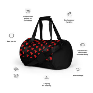 SHAKA VIBES All-Over Gym Duffle