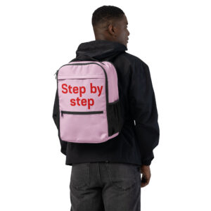 Utility backpack "Step by step"