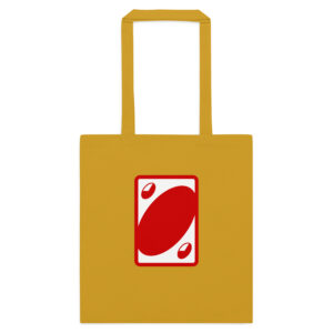 Cotton color tote bag "Wild Card"