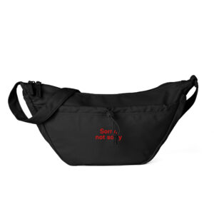 "Sorry not sorry" Everyday crossbody bag