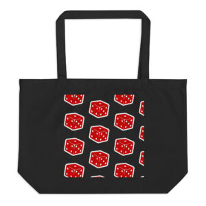 Lucky Number Large Organic Tote