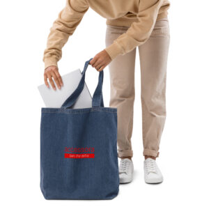Organic Denim Carry Tote Accessora