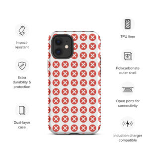 Protective iPhone® Tough Cover X Mark
