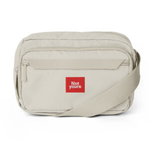 "Not Yours" Urban crossbody bag
