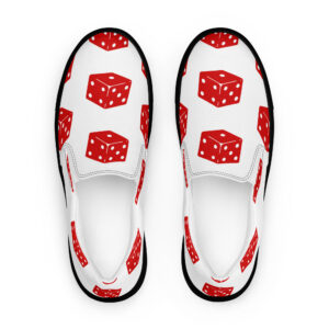 Slip-on canvas Dice Drop shoes