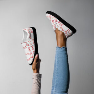 CRIMSON SCRATCH Casual Slip-On Shoes