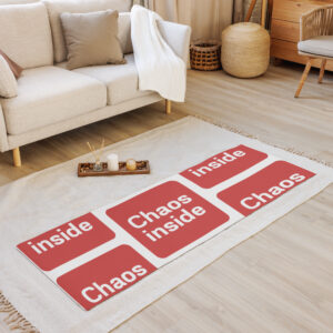 Chaos Inside Premium Yoga Mat